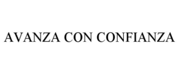 AVANZA CON CONFIANZA trademark