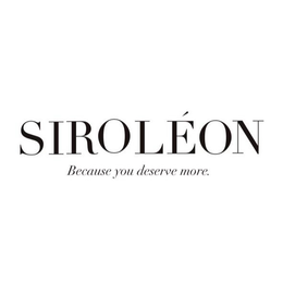 SIROLÉON BECAUSE YOU DESERVE MORE. trademark