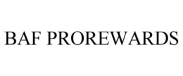 BAF PROREWARDS trademark
