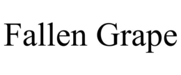 FALLEN GRAPE trademark
