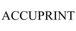 ACCUPRINT trademark