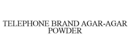TELEPHONE BRAND AGAR-AGAR POWDER trademark