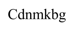 CDNMKBG trademark