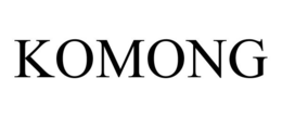 KOMONG trademark