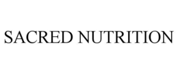 SACRED NUTRITION trademark