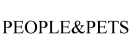 PEOPLE&PETS trademark