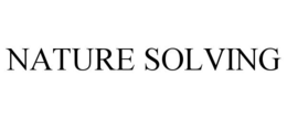 NATURE SOLVING trademark