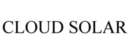 CLOUD SOLAR trademark