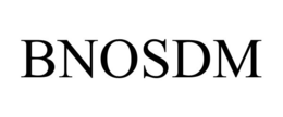 BNOSDM trademark