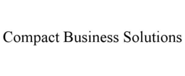 COMPACT BUSINESS SOLUTIONS trademark