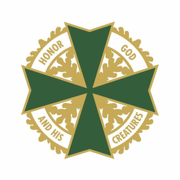 HONOR GOD AND HIS CREATURES trademark