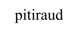 PITIRAUD trademark