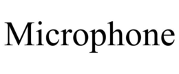 MICROPHONE trademark