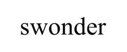 SWONDER trademark