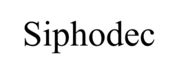 SIPHODEC trademark