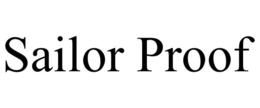 SAILOR PROOF trademark