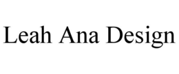LEAH ANA DESIGN trademark