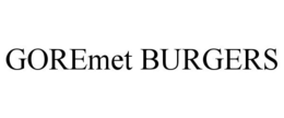 GOREMET BURGERS trademark