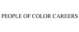PEOPLE OF COLOR CAREERS trademark