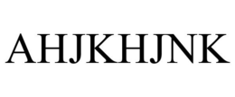 AHJKHJNK trademark