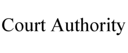 COURT AUTHORITY trademark