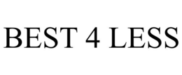 BEST 4 LESS trademark