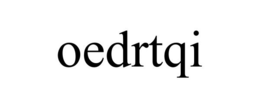 OEDRTQI trademark