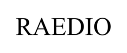 RAEDIO trademark