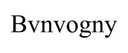 BVNVOGNY trademark