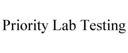 PRIORITY LAB TESTING trademark