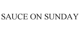 SAUCE ON SUNDAY trademark