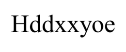 HDDXXYOE trademark