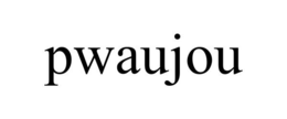 PWAUJOU trademark