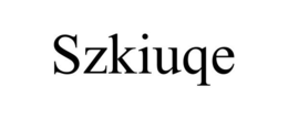 SZKIUQE trademark