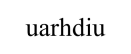 UARHDIU trademark