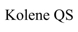 KOLENE QS trademark