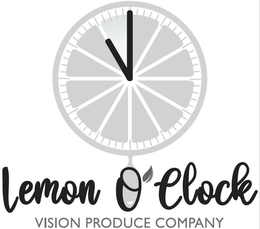 LEMON O'CLOCK VISION PRODUCE COMPANY trademark