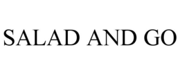 SALAD AND GO trademark