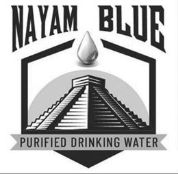 NAYAM BLUE PURIFIED DRINKING WATER trademark