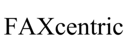 FAXCENTRIC trademark