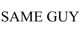 SAME GUY trademark