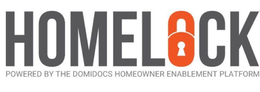 HOMELOCK POWERED BY THE DOMIDOCS HOMEOWNER ENABLEMENT PLATFORM trademark