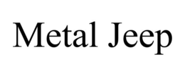 METAL JEEP trademark
