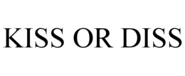 KISS OR DISS trademark