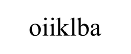 OIIKLBA trademark