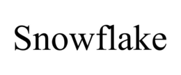 SNOWFLAKE trademark