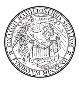 COLLEGII HAMILTONENSIS SIGILLVM FVNDATVM MDCCCXII LVX ET VERITAS trademark