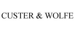 CUSTER & WOLFE trademark