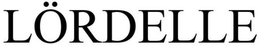 LÖRDELLE trademark