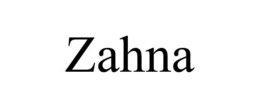 ZAHNA trademark